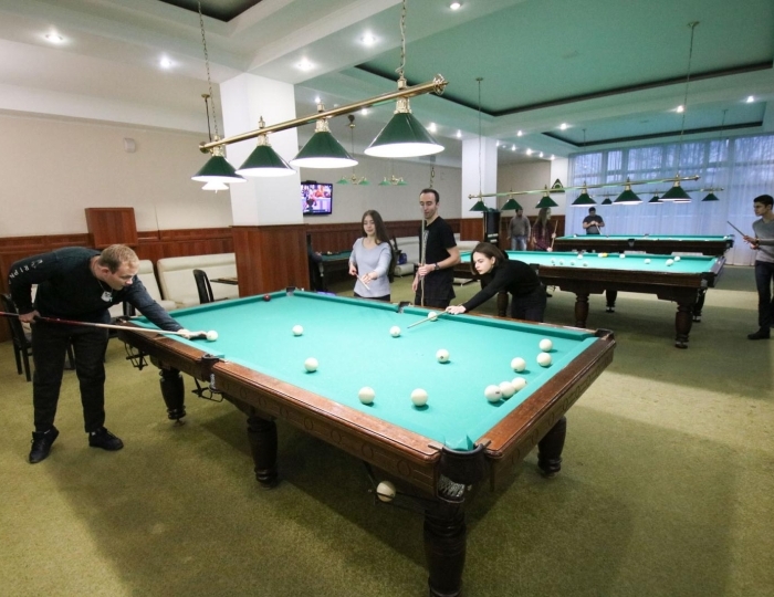 Бильярдный зал - Санаторий «Виктория» Кисловодск