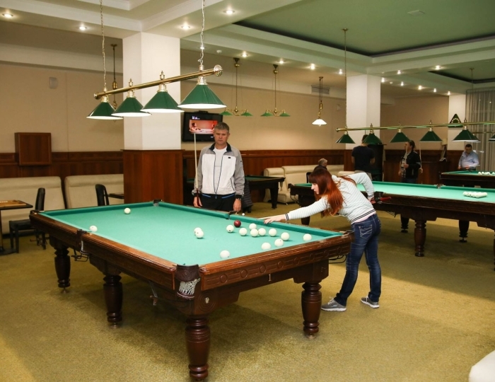 Бильярдный зал - Санаторий «Виктория» Кисловодск