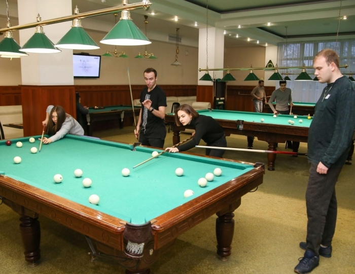 Бильярдный зал - Санаторий «Виктория» Кисловодск