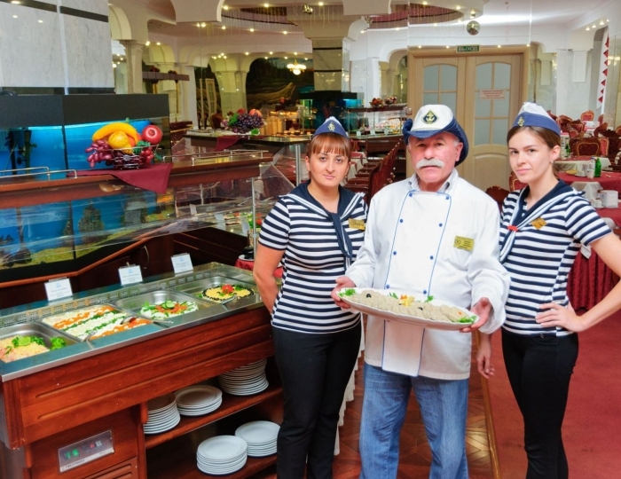 Обеденный зал «Рубин» - Санаторий «Виктория» Кисловодск