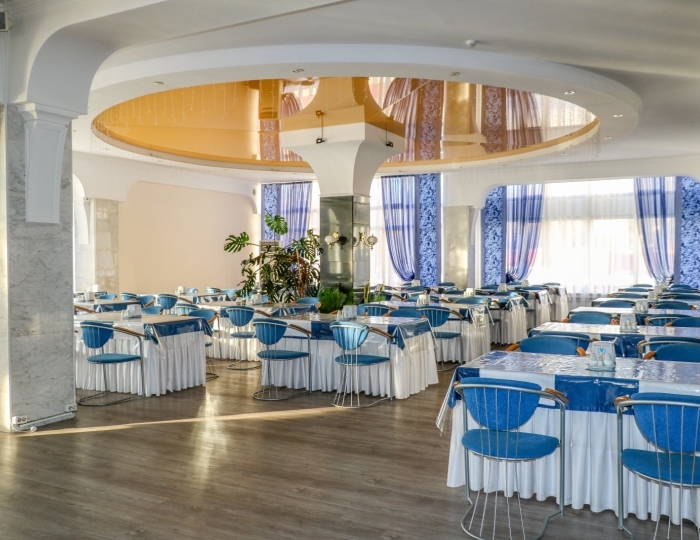 Обеденный зал «Сапфир» - Санаторий «Виктория» Кисловодск