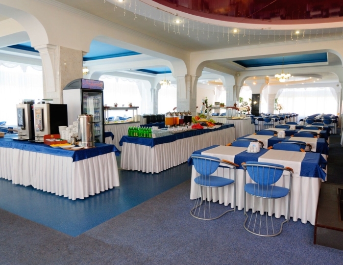 Обеденный зал «Сапфир» - Санаторий «Виктория» Кисловодск